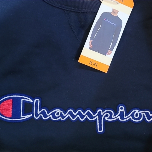New Champion Men's Sweatshirt Crew Neck Sweat Shirt - Picture 3 of 3